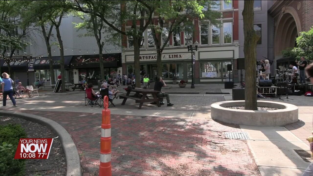 Local businesses and organizations bring activities and entertainment to downtown Lima's First Friday